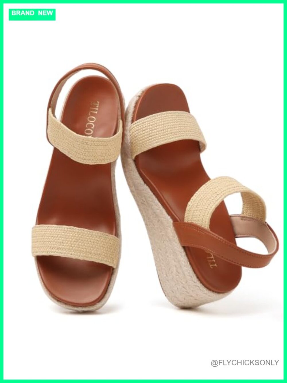 Espadrille Wedge Sandals Square Toe Elastic Ankle Strap Platform
